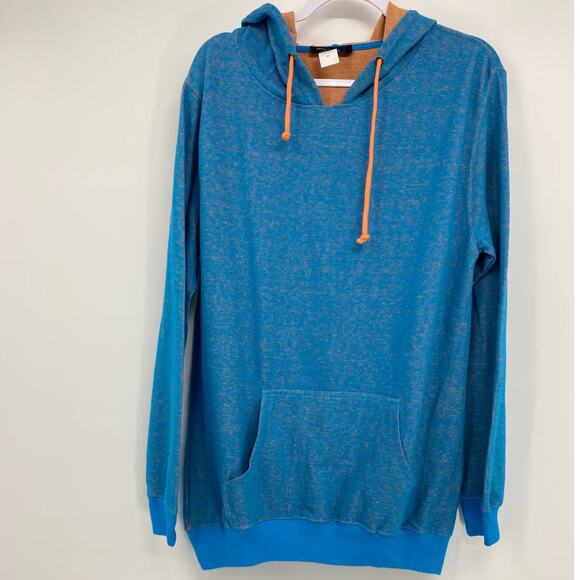 Level Eight Womens Blue Orange Hoodie Sweater Top NEW 2XL - Picture 8 of 9